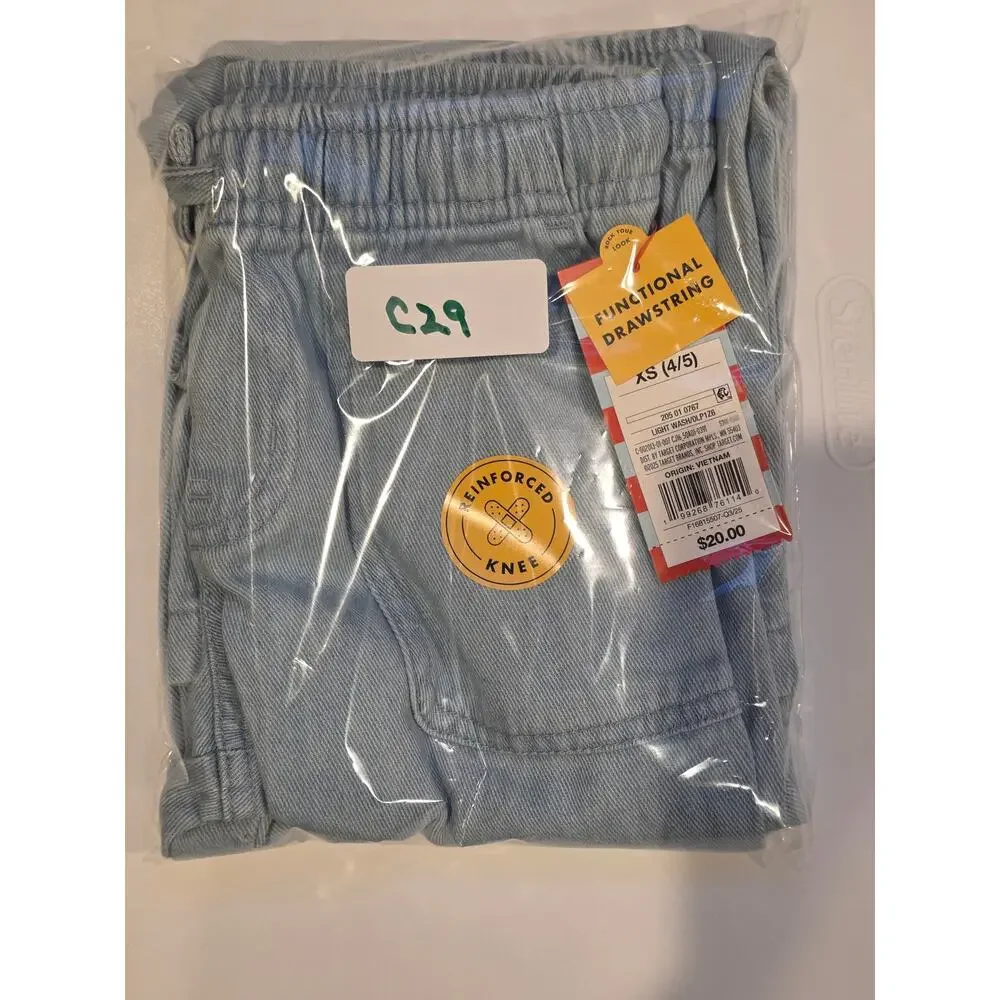 Cat & Jack Little Girls Pants Small 4/5 NWT